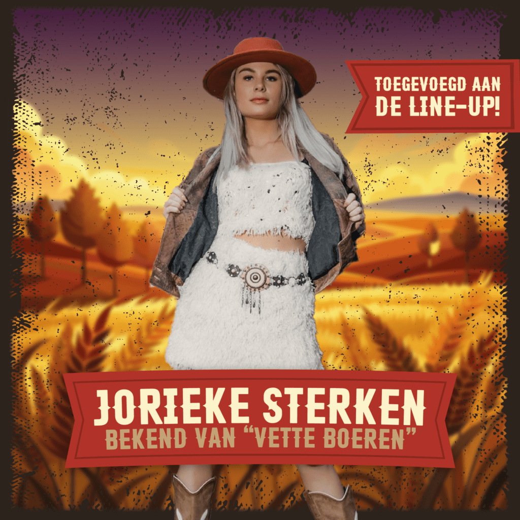 Jorieke Sterken Line up Lak aan de Kak 2025 evenementenhal Breepark