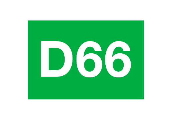 Logo D66
